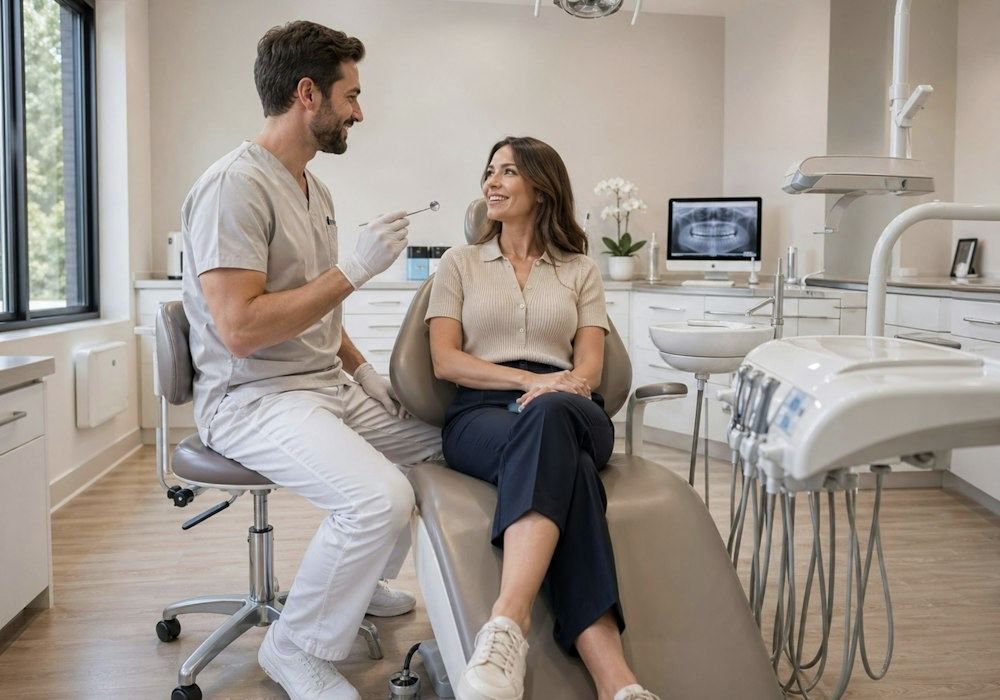 Dental practice · 6 chairs — Knowledge & Voice AI
