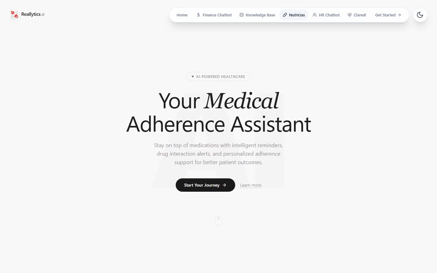 Nutricias — Clinical Assistant