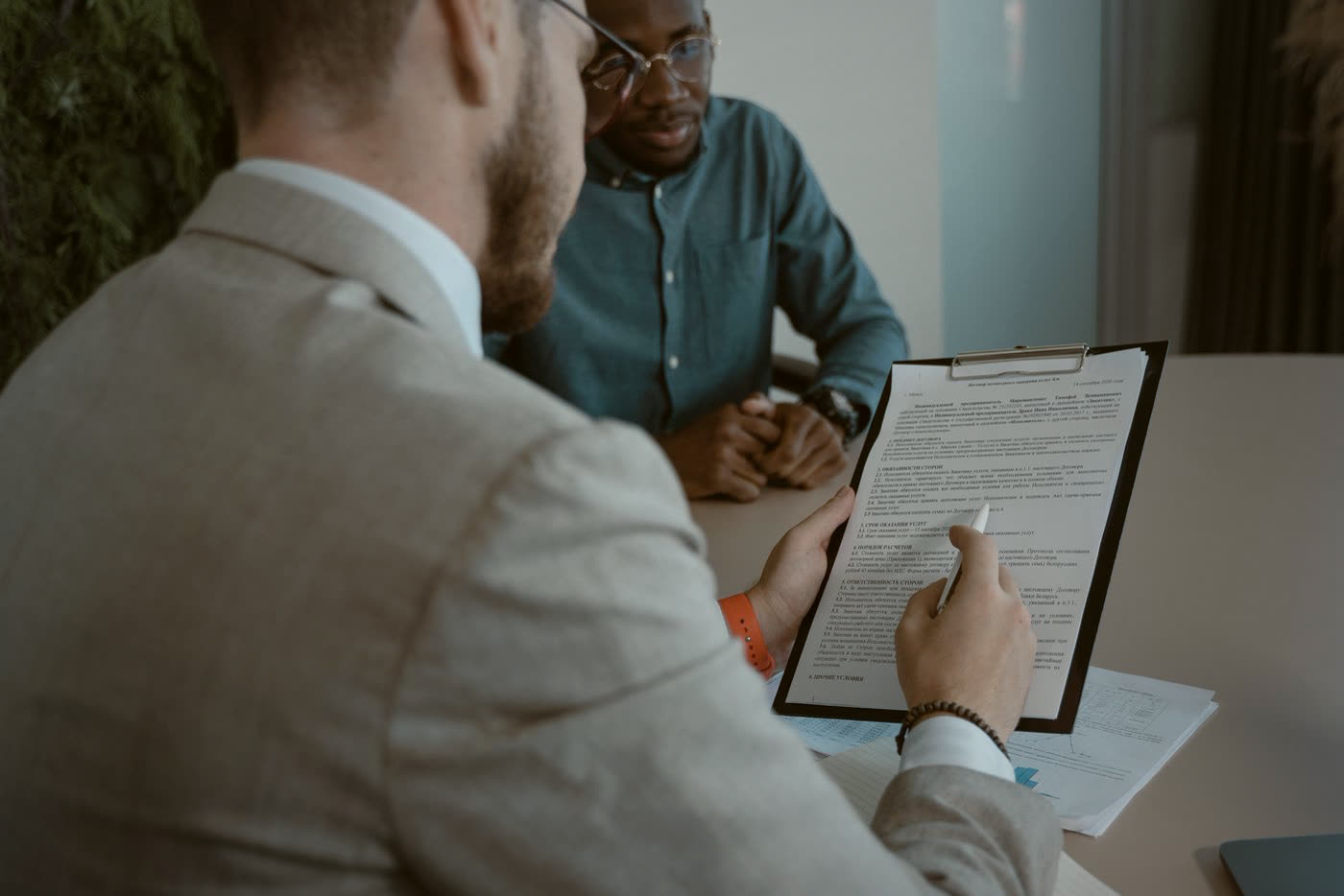 Reviewing a candidate profile